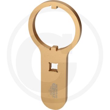 KS Tools 1/2" Achsmuttern-Schlüssel für Mercedes, Ø 65,5mm, 385g, Lengte 170mm