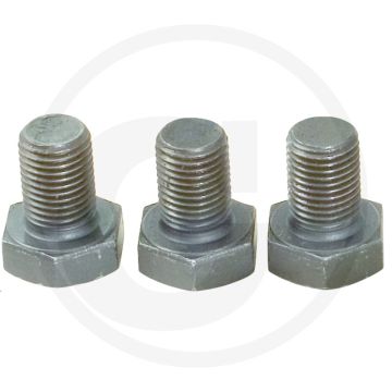 KS Tools Fixeerschroeven voor halve schalen, M14x1,5, 3 per pak, 70x25x115 mm.
