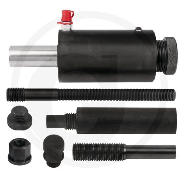 KS Tools Druck- u. Zug-Hydraulikzylinder-Satz voor stuurinrichting en as - met automatisch Kolbenrücklauf