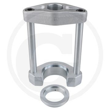KS Tools Universal-Press-Stativ, 9-tlg. mit Adapterringeinsatz, ideal für Traggelenkwechsel, 280x200x80mm