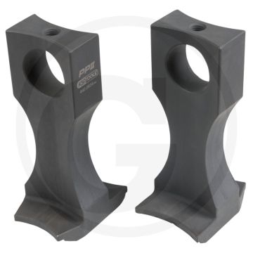 KS Tools Demontage-Druckfuss-Satz für Kompaktradlager,2-tlg. (Materiaal: Spezial-Werkzeugstahl)