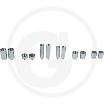 KS Tools Adapter-Satz mit Gewinde, Audi A4, lang, 2-tlg. - Lengte 121mm