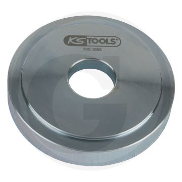 KS Tools Drukplaat getrapt, inbouw, Ø74 mm - Gewicht: 390g