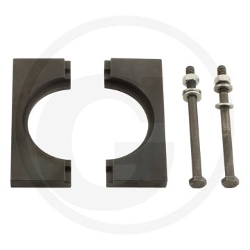 KS Tools Halbschalen-Paar mit Schrauben und Muttern, 4-tlg. - 160mm Länge