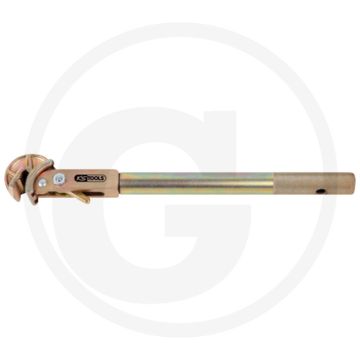 KS Tools Versteltang voor spoorstangen Ø 14-23mm. Beschermende klemmen, optimale krachtverdeling.