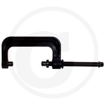 KS Tools C-Beugel en adapterset, 5-dlg. - Robuust, hydraulisch/mechanisch, schlagschraubertauglich, Trapezspindel - 260x100x475mm