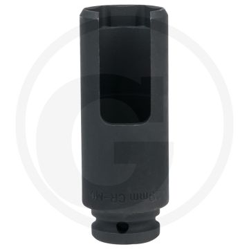 KS Tools 1/2" Einspritzdüsen-Stecknuss, 29,0 mm - 6-kant, brüniert, für CDI und HDI Motoren.