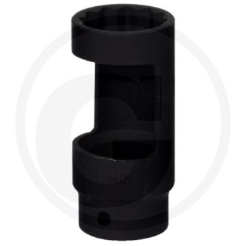 KS Tools 1/2" Verstuiver-dopsleutel 12-kant, 27 mm - Speciaal voor Diesel-Motoren - 27mm