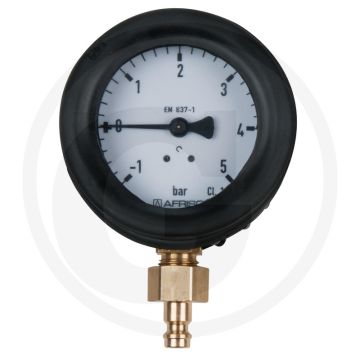 KS Tools Manometer 1,0 bis 5,0 bar inkl, 150.1847 - Afmetingen: 180x50x127 mm