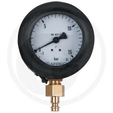 KS Tools Manometer 1,0 bis 15,0 bar ink, 150.1848 - 180x50x127 mm