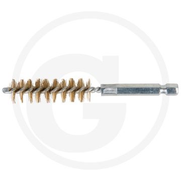 KS Tools 1/4" Messing Bürste Ø 14 mm - Lengte 110 mm