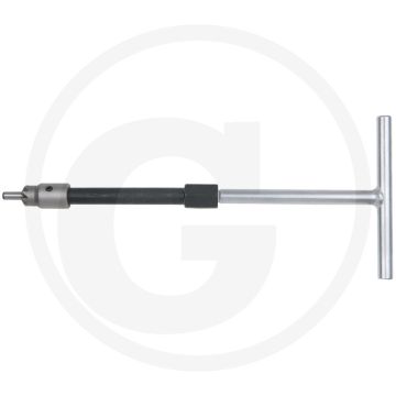 KS Tools Injektoren-Dichtsitz-Fräser Ø 19/21 mm - Reinigt Injektorensitz - T-Griff - Stahl - 154x25x340 mm