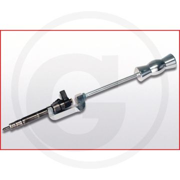 KS Tools Injectoren-slagtrekker met 1,25 kg slaggewicht. Voor Mercedes CDI - Bosch Common Rail Injektoren.