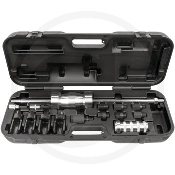 KS Tools Universal Injektoren-Auszieh-Satz, 14-tlg. - Robuste Ausführung, inkl. Adaptern & Schlaggewicht