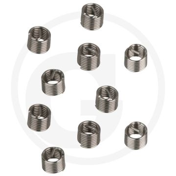 KS Tools Draadhuls M6x1,0,L=8mm,10 per pak - Speciaal staal, 17g