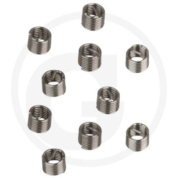 KS Tools Draadhuls M8x1,0,L=11mm,10 per pak - Opname = M8 x 1,0.