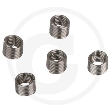 KS Tools Gewindeeinsatz M14x1,25, 19,8mm, 5er Pack Rostfrei.