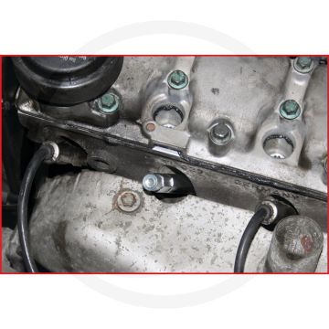 KS Tools Gewindeschneidwerkzeug, M8x1,0, 115mm voor Glühkerzengewinden.