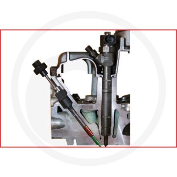 KS Tools 3in1 Glühkerzen-Reibahle M10 x 1,25 - Reinigt Glühkerzenschacht, Dichtsitz und Heizstabkanal