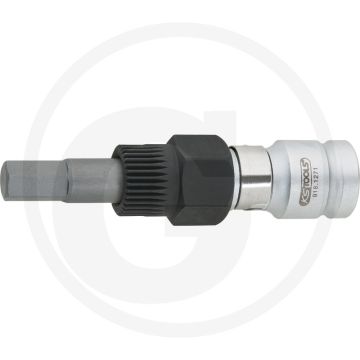 KS Tools 1/2" Generator-Kombischlüssel Innensechskant, 10,0 mm, 96 mm - Montage & Demontage Freilauf-Riemenscheiben