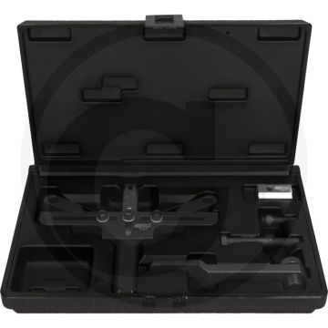 KS Tools Schwungradhalter-Satz für BMW, 7-tlg. - Robuste Ausführung, BMW 1er, 3er, 5er, 6er, 7er, X3, X5, X6, Z4, Mini One