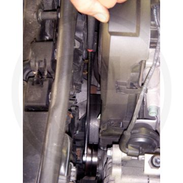 KS Tools Keil+Zahnriemen-Schlüssel,L=460mm,14mm voor Audi, VW, Opel, Saab, Mitsubishi