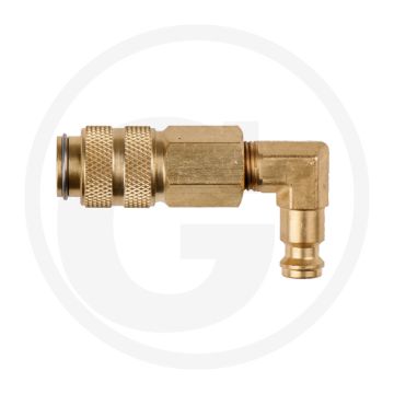 KS Tools 90° adapter - Form = 90° gebogen, 44g
