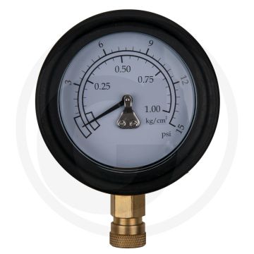 KS Tools Manometer Ø 75,0 mm, 0 - 1 bar mit 1/4" Schnellkupplung - Breedte: 95mm
