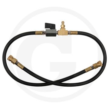 KS Tools Manometer-Anschlussschlauch für Ford EFI Systeme 1/4" + 270mm Länge