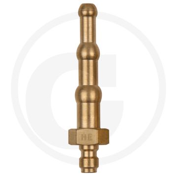 KS Tools Adapterstück (lang) für 1/4", 3/8", 1/2" Schläuche und 1/4" Schlauchanschluss - L:74mm