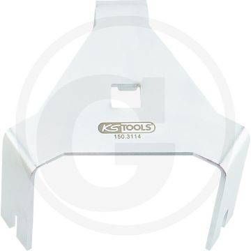 KS Tools 1/2" Dieselfiltergehäuseschlüssel - Innenvierkantantrieb nach DIN 3120 / ISO 1174