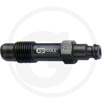 KS Tools Glühkerzen Adapter, M12x1,25, Lengte 55 mm, Breedte 32 mm.