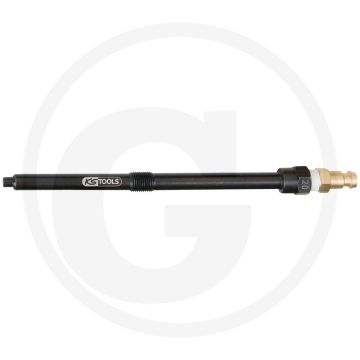 KS Tools Glühkerzen Adapter, M10x1,0 mit Außengewinde, Länge 175 mm - Lengte 195 mm