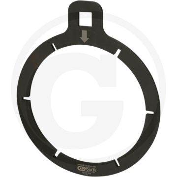 KS Tools 1/2" Kraftstofffilter-Schlüssel für Ford Transit, Innenvierkantantrieb, Chrom Vanadium, 147x25x189mm