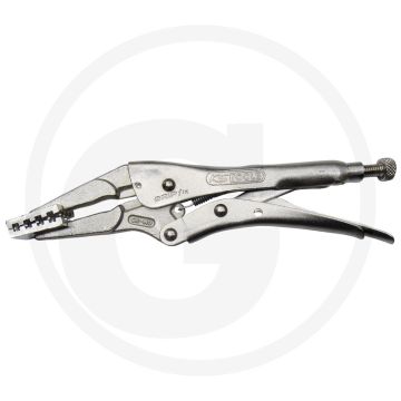 KS Tools Slangklem-griptang 230 mm - Getand, Vergrendelbaar, 420g