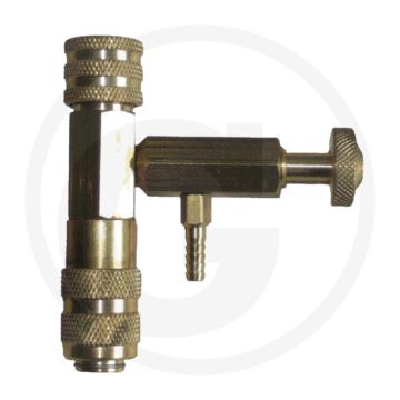 KS Tools Tweezijdig-meetventiel 64x16x69mm, 120g