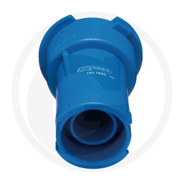 KS Tools Dop-testadapter,blauw,R123/R125 - Adapter voor Kühlerdeckel • Doppelanschluss • 57x79x57mm • 42g