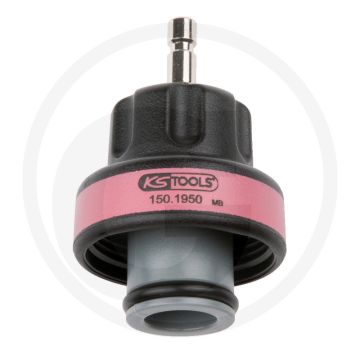 KS Tools Koelsysteem-bajonet-adapter, #15, BD M48x2,5, rose, ideaal voor Mazda (3) - pink, 75g