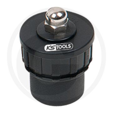 KS Tools Bajonett-Gegenstopfen-Adapter, Ø 31 mm - Voor snelle diagnose van Ladeluftsystemen