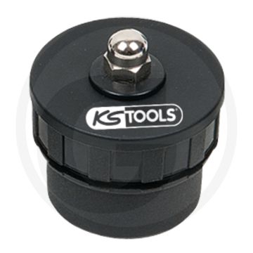 KS Tools Bajonett-Gegenstopfen-Adapter, Ø 46 mm - Voor PKW en NKW Turbo-Motoren.