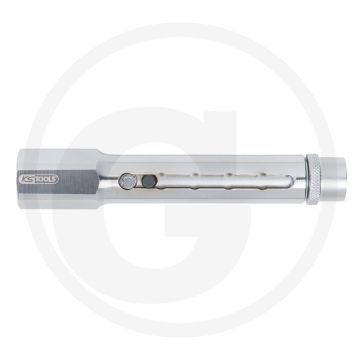 KS Tools 3/8" Teleskop-Zündkerzen-Stecknuss, 14mm - Längenverstellbar auf 146 / 161 / 176 / 191 / 206 mm
