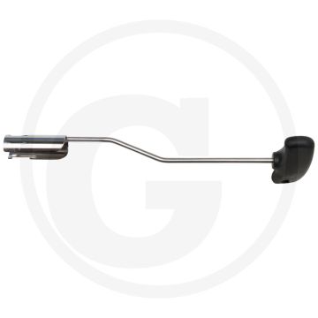 KS Tools T-Greep bougiedop-trekker, gebogen, 280 mm. Speciaal staal, 130x30x377 mm.