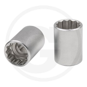 KS Tools 12-kant Stecknuss, 16,0 mm kurz - Breedte: 25mm