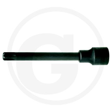KS Tools 1/2" Bit-dopsleutel voor RIBE®-schroeven, kracht, extra lang, M9/10 - Voor VAG cilinderkopbouten