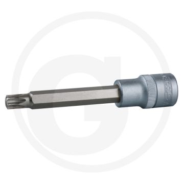 KS Tools 1/2" TX-Bit-Stecknuß T80, 110mm Länge - T80, 30x30x120mm, Chrom Vanadium