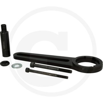 KS Tools Kurbelwellen-Riemenscheiben-Arretierwerkzeug für BMW. Voor professionele motor-instandsetzing. Passend voor BMW 1er, 2er, 3er, 4er, 5er, 6er, 7er, X1, X3, X4, X5, X6, Mini.