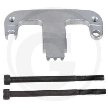 KS Tools Vliegwiel-blikkeergereedschap met 2 x fixeerbout M6x90 mm voor Mercedes Benz / Chrysler. Breedte: 150mm.