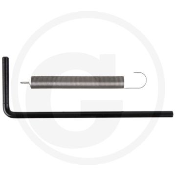 KS Tools Krukas-fixeerpen met veer 165mm lengte.