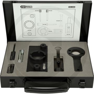 KS Tools Motoreinstell-Werkzeug-Satz für Opel, 8-tlg. - Profi Motor-Instandsetzung & Zahnriemenwechsel, Opel Cascada, Insignia, Zafira C Tourer.