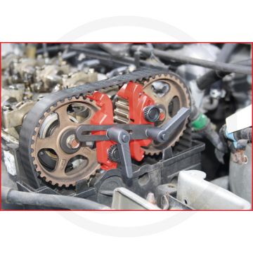 KS Tools Universele Nokkenas Blokkeerinrichting, 4-dlg. | Voor professionele motor-instandsetzing